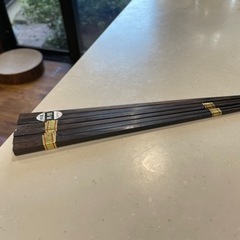 お箸　3膳　黒檀