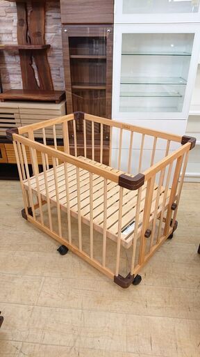 Farska ファルスカ ミニジョイントベッド キャスター付き 成長に合わせて長く使える「３-in-１ベビーベッド」 「新生児～約６才頃まで」 近隣配送無料 買取帝国 朝霞店