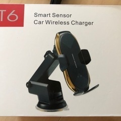 車載スマホホルダー　ワイヤレス充電　自動開閉式の画像