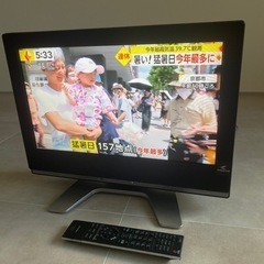東芝　REGZA 20インチの画像