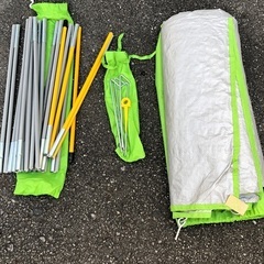 XERES テント サンシェード タープ ビーチ 海 プール BBQ 日除け 影の画像