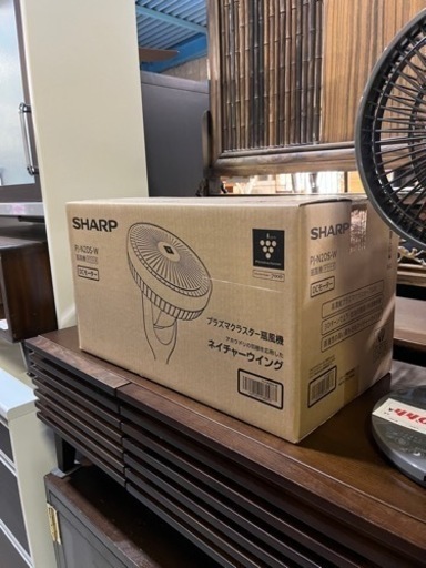 ☆未使用品!!☆ SHARP プラズマクラスター 扇風機 ネイチャーウイング PJ-N2DS-W