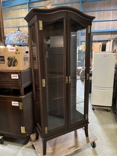 大人気レトロ家具!! (株)インテリアセンター キャビネット コレクションボード 飾り棚