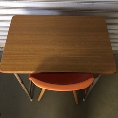 ★学校机と椅子セット★4セット有り★懐かしいレトロ★塾や個別教室に