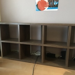 棚　2つ　テレビ台　本棚