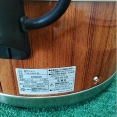 美品　炊飯器　たくさん炊けますの画像