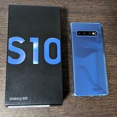 Galaxy S10 Prism Blue SIMフリー 本体の...