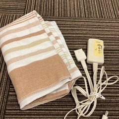 電気敷き毛布　130×80