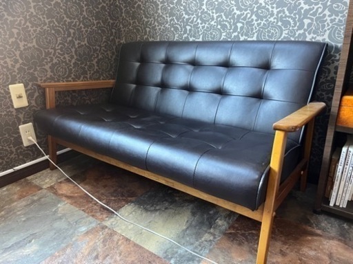 【９月末まで】 2人がけソファ【中古品】