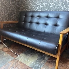 【９月末まで】 2人がけソファ【中古品】