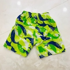 美品!! 水着グリーン スイムウェア キッズ ハーフパンツ 男の子 ボーイズの画像