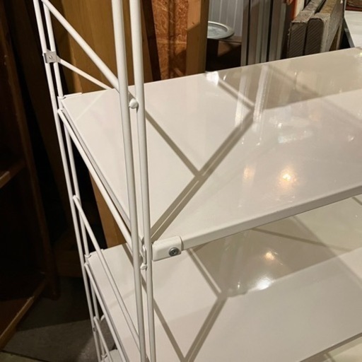 【売約済み】　無印　MUJI 無印良品　良品計画　スチールユニットシェルフ　スチール棚　セット　大　ワードローブバー　付き　棚　ラック