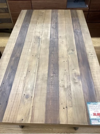 KG-65【新入荷　アウトレット】COSTA CASA コースタル　オールドパイン　ダイニングテーブル1600