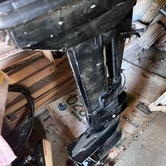 アルミボート　エンジンの画像