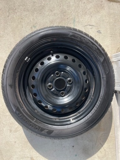 サマータイヤ　軽自動車用　鉄チンホイール　155/65R14 YOKOHAMA ECOS 