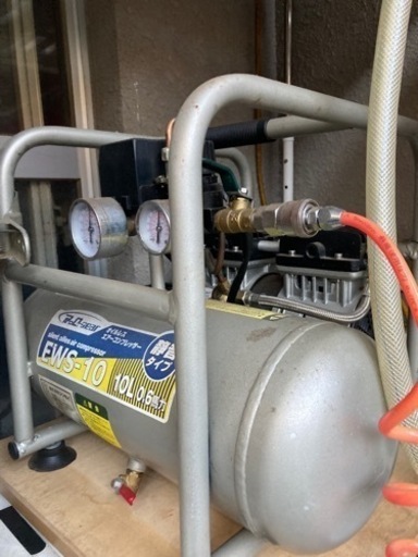 ★シンセイ　エアーコンプレッサー　エアーホース付き★