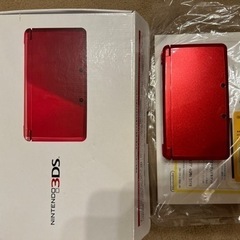 「ニンテンドー3DS メタリックレッド」ジャンク品