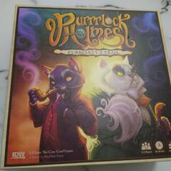 【中古ボードゲーム】ニャーロックホームズ　モリミャーティの痕跡