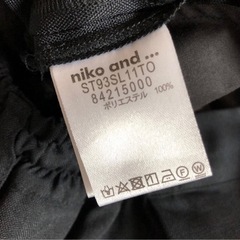 ニコアンド ワイドパンツ 未使用の画像