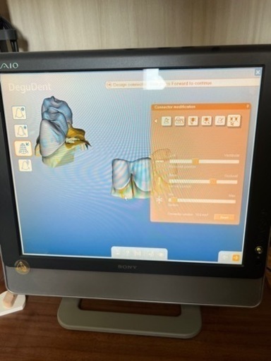 北海道旭川 DeguDent デグデント セルコンアート brain CAM EASY PC本体2台 専用マウス ジルコニア ドイツ製