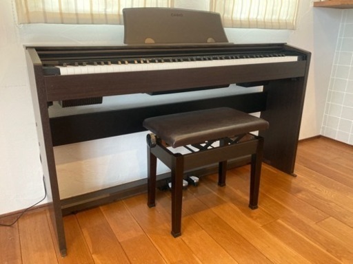 カシオ 電子ピアノ プリヴィア PX-770 ブラウン