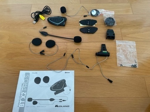 Midland　BT X2 PRO S　+　BTT ボタン　インカム