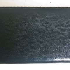 CK CALVIN KLEIN メンズ長財布ブラック
