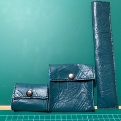 本革ハンドメイド　3点セット