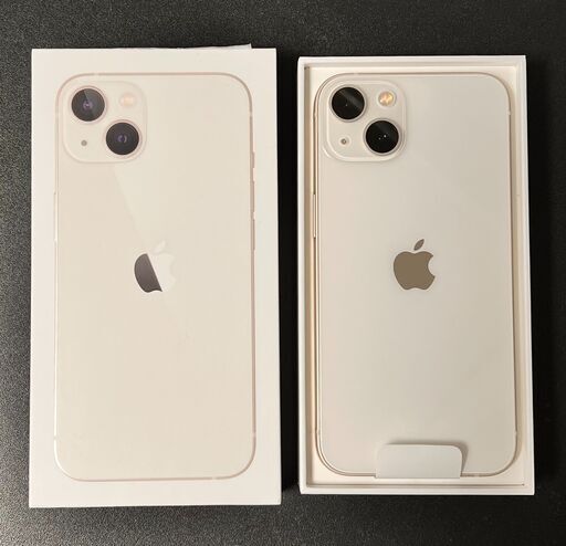 ★☆ 送料込　新品　未使用　ドコモ　iphone １３　１２８GＢ　白　制限 〇　残債無し  ☆★