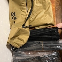 WAQ フォールディングコット【TAN】未使用品の画像