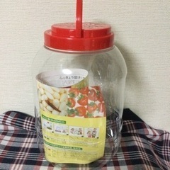 新品未使用のプラスチック製の果実酒容器　5Lの画像