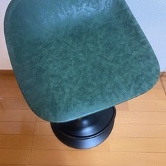 【等々力】ヴィンテージデザイン バーチェア / ハイチェア（購入から1年未満・グリーン）の画像