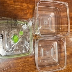 【新品未使用:SALE‼️】大容量保存用タッパーの画像