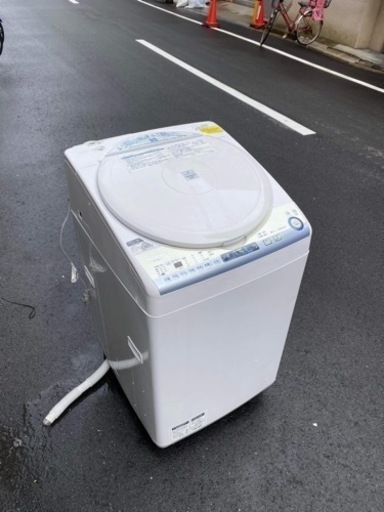 ?全自動電気洗濯乾燥機✅設置込み㊗️安心保証あり?配達可能。