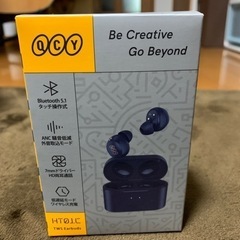 【ワイヤレスイヤホン】QCY HT01C【中古品・付属品有】