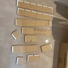 DIY モザイク タイル　白の画像