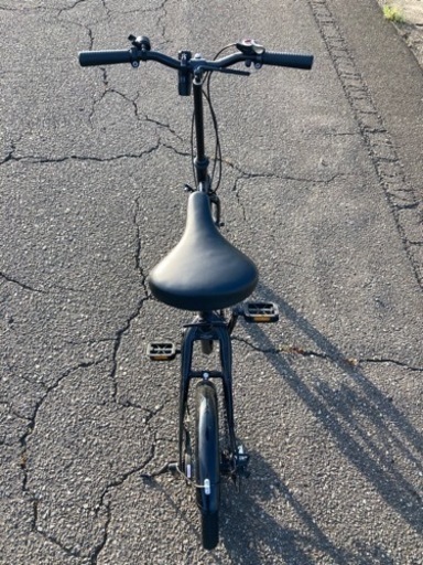 美品折りたたみ自転車^ - ^室内保管ほとんど使ってません！