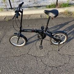 連絡取れた順で対応します】20インチ 折りたたみ自転車 リアサス付き