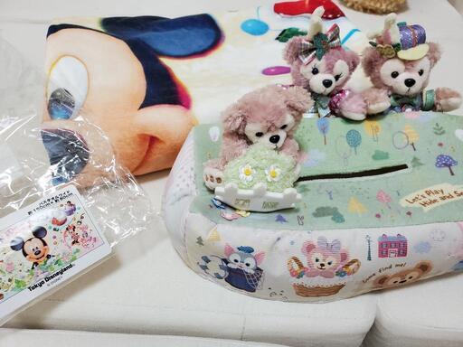 Disney バスタオル カー用品セット