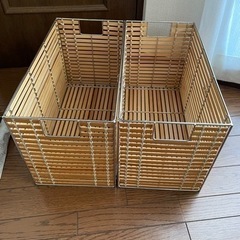 【本日限定】竹とスチールのラック