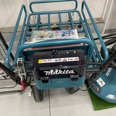 マキタ充電式運搬車(CU180DZ)とパイプフレーム荷台(A-65470)のセット品の画像