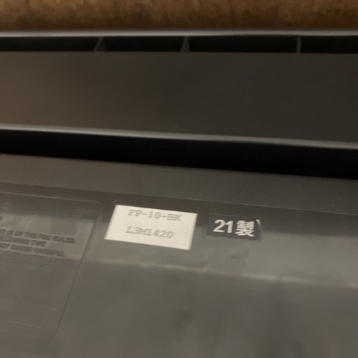 【極美品】ローランド ROLAND FP-10 BK 電子ピアノ ポータブルピアノ ほぼ未使用