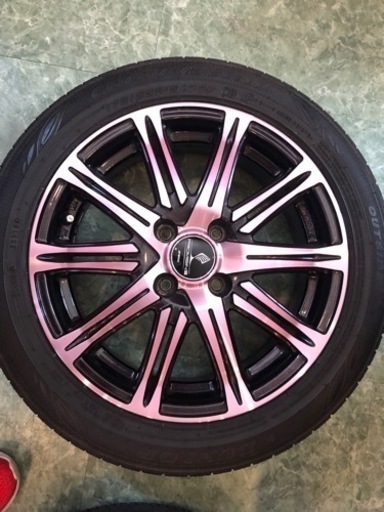 work プロミッシング　15インチ　+40　5.5J　限定モデル　4本　美品　タイヤ付き純正　ルーミー　トール　タンク