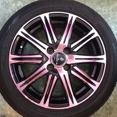 work プロミッシング　15インチ　+40　5.5J　限定モデル　4本　美品　タイヤ付き純正　ルーミー　トール　タンク　の画像