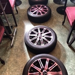 work プロミッシング　15インチ　+40　5.5J　限定モデル　4本　美品　タイヤ付き純正　ルーミー　トール　タンク　の画像