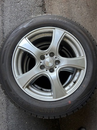 ホイール付きスタッドレスタイヤ