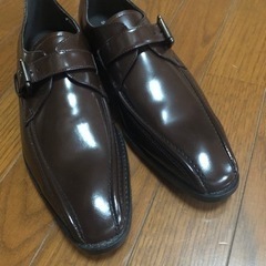 ビジネスシューズ　ブラウン　25cm 直接お渡し希望