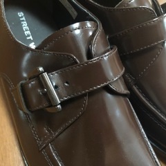 ビジネスシューズ　ブラウン　25cm 直接お渡し希望の画像