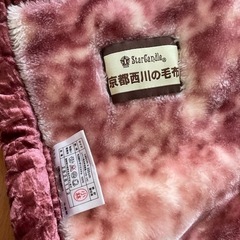 毛布　厚手毛布　ブランケットの画像
