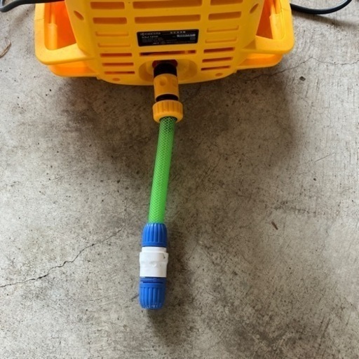 リョービ　RYOBI  高圧洗浄機　5回使用